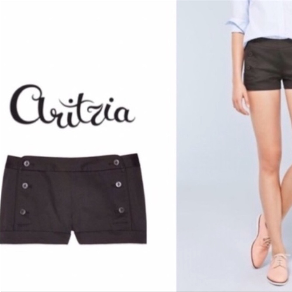 Talula (Aritzia) Starboard shorts with buttons